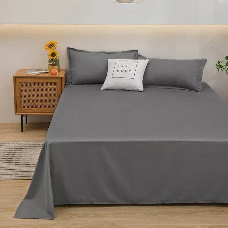 Solid Color Flat Bed Sheet - GiFTiFY