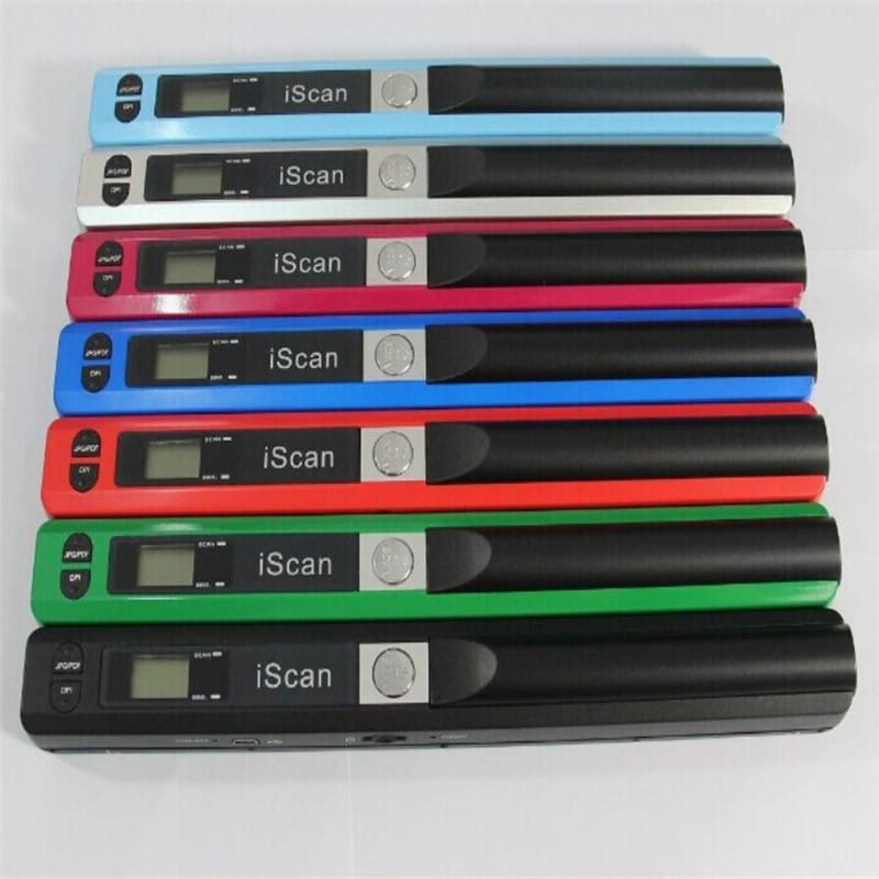 Black Handheld A4 Scanner Imagine Effortlessly