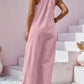 Plus Size Square Neck Wide Leg Overalls - GiFTiFY