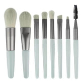 8Pcs Soft Fluffy Makeup Brushes Set for cosmetics Foundation Blush Powder Eyeshadow Kabuki Blending Makeup brush beauty tool - GiFTiFY