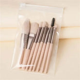 8Pcs Soft Fluffy Makeup Brushes Set for cosmetics Foundation Blush Powder Eyeshadow Kabuki Blending Makeup brush beauty tool - GiFTiFY