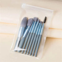 8-Piece Soft Fluffy Makeup Brush Set for Foundation & Blush