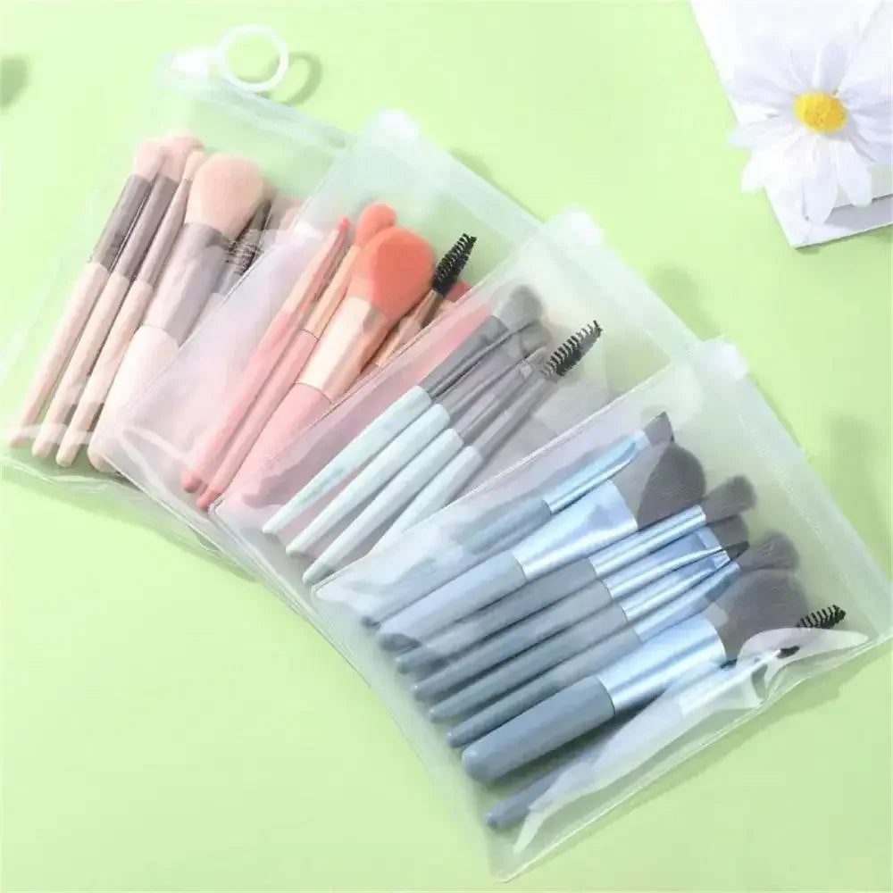 8Pcs Soft Fluffy Makeup Brushes Set for cosmetics Foundation Blush Powder Eyeshadow Kabuki Blending Makeup brush beauty tool Makeup by Dropshee