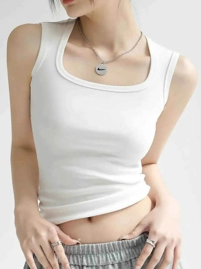 Plus Size Wide Strap Tank - GiFTiFY