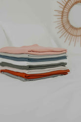 Peony Ribbed Stretch Swaddle - GiFTiFY