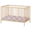 Sugar Pink & White Checkered Crib Sheet