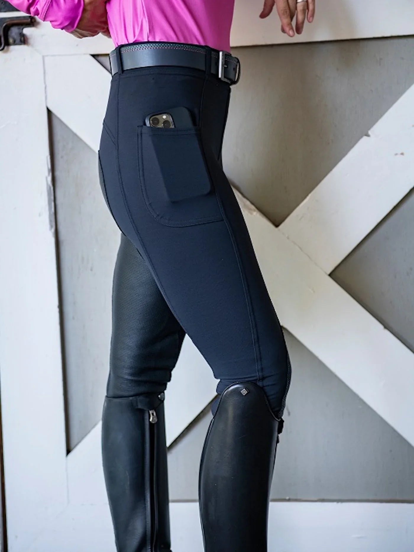 PerforMAX All Season Full Seat Pull On Breech w/2 Cargo Pockets FITS Riding