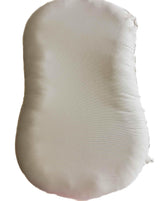 Oat Ribbed Baby Lounger Cover - GiFTiFY
