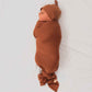 Cocoa Ribbed Stretch Swaddle