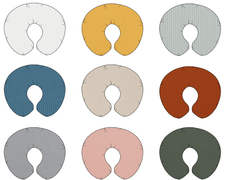 River Ribbed Nursing Pillow Cover - GiFTiFY