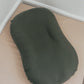 Moss Ribbed Baby Lounger Cover Little Mae & Co