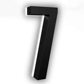 Custom House Numbers,LED Backlit Number Sign,Address Sign,Metal House Number Sign,Home Decor,Door Sign,Hotel Room Number Sign - GiFTiFY