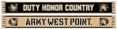 ARMY WEST POINT SCARF
