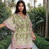 Soléa Block Print Cotton Caftan - GiFTiFY