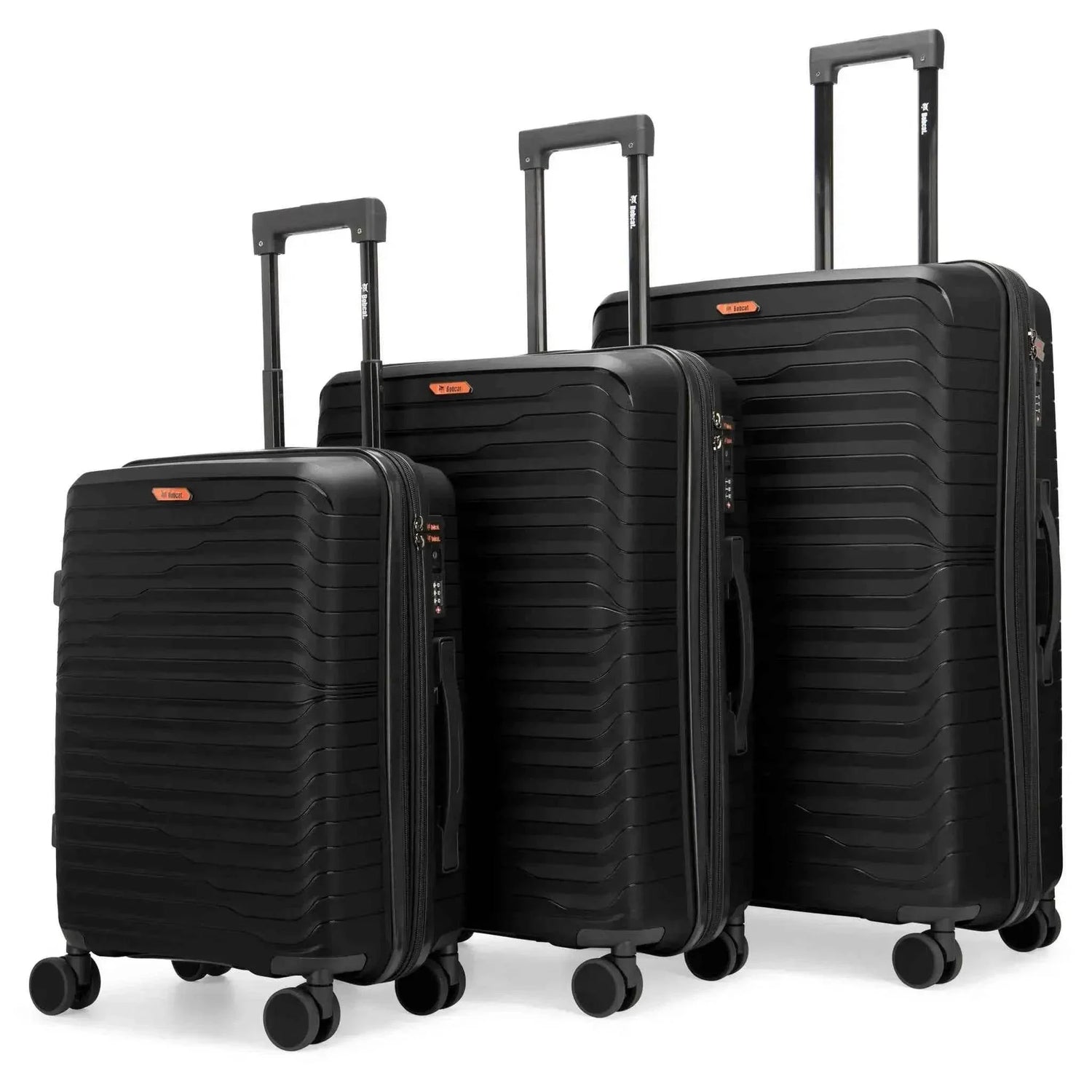 Excavator 3 Piece Expandable Tough Luggage Set - GiFTiFY