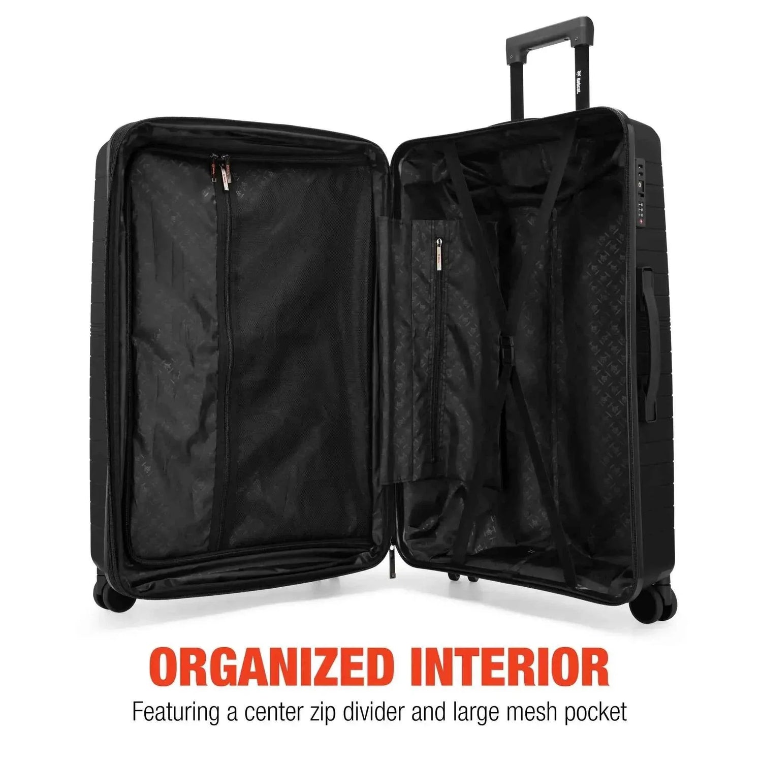 Excavator 3 Piece Expandable Tough Luggage Set - GiFTiFY