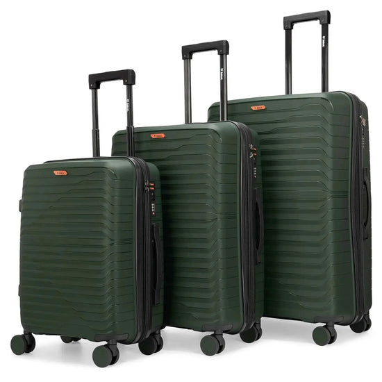 Excavator 3 Piece Expandable Tough Luggage Set - GiFTiFY
