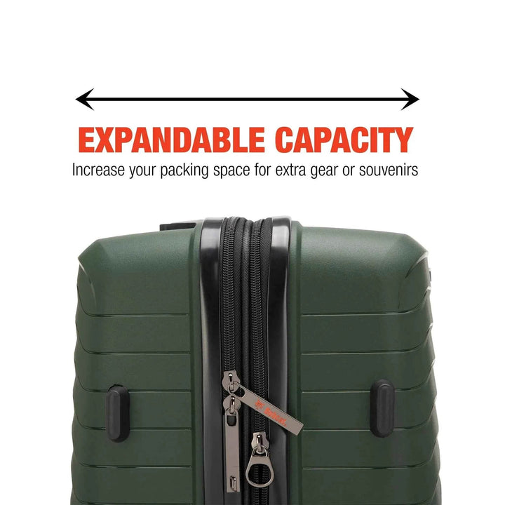 Excavator 3 Piece Expandable Tough Luggage Set - GiFTiFY