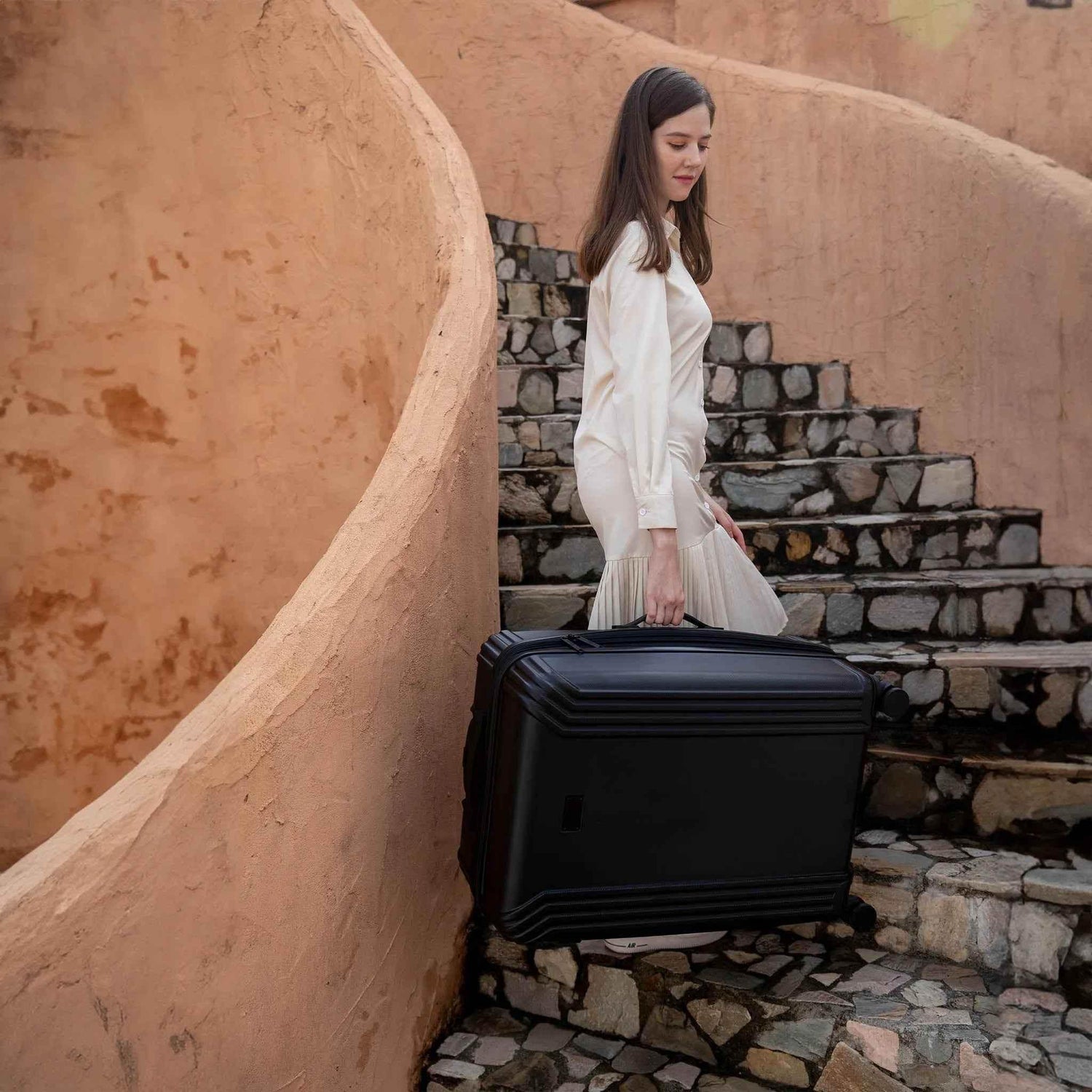 Evalyn 3 Piece Expandable Classy Luggage Set - GiFTiFY