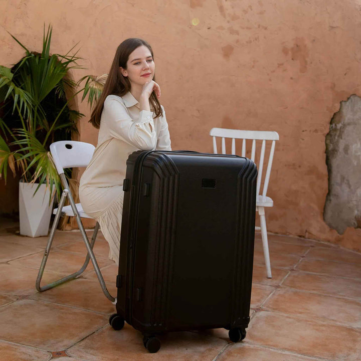 Evalyn 3 Piece Expandable Classy Luggage Set - GiFTiFY