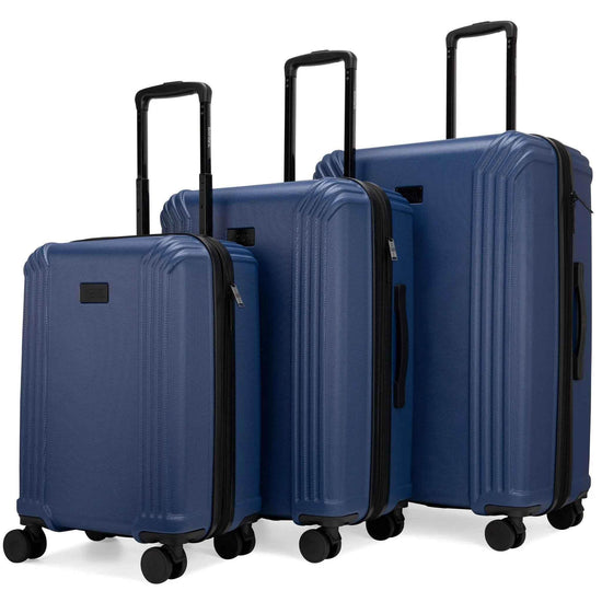 Evalyn 3 Piece Expandable Classy Luggage Set - GiFTiFY