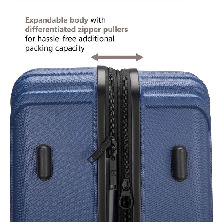 Evalyn 3 Piece Expandable Classy Luggage Set - GiFTiFY