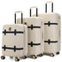 Grace 3 Piece Expandable Retro Luggage Set - GiFTiFY
