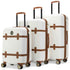 Grace 3 Piece Expandable Retro Luggage Set - GiFTiFY