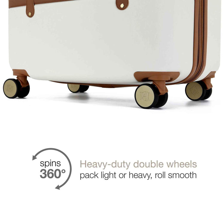 Grace 3 Piece Expandable Retro Luggage Set - GiFTiFY
