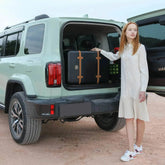 Grace 3 Piece Expandable Retro Luggage Set - GiFTiFY