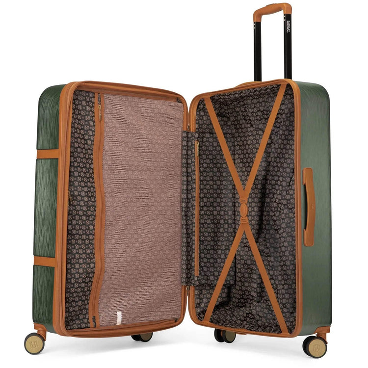 Grace 3 Piece Expandable Retro Luggage Set - GiFTiFY
