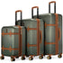 Grace 3 Piece Expandable Retro Luggage Set - GiFTiFY