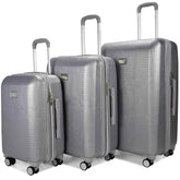 Snakeskin 3 Piece Expandable Classy Luggage Set - GiFTiFY