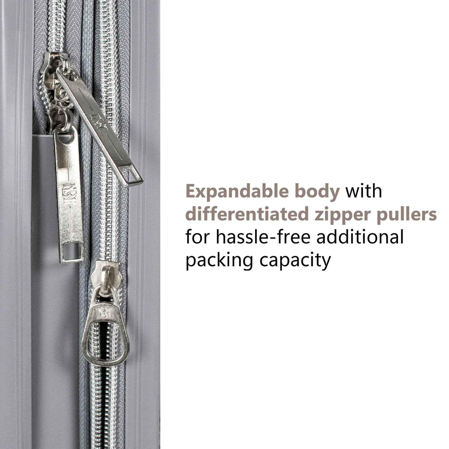 Snakeskin 3 Piece Expandable Classy Luggage Set - GiFTiFY