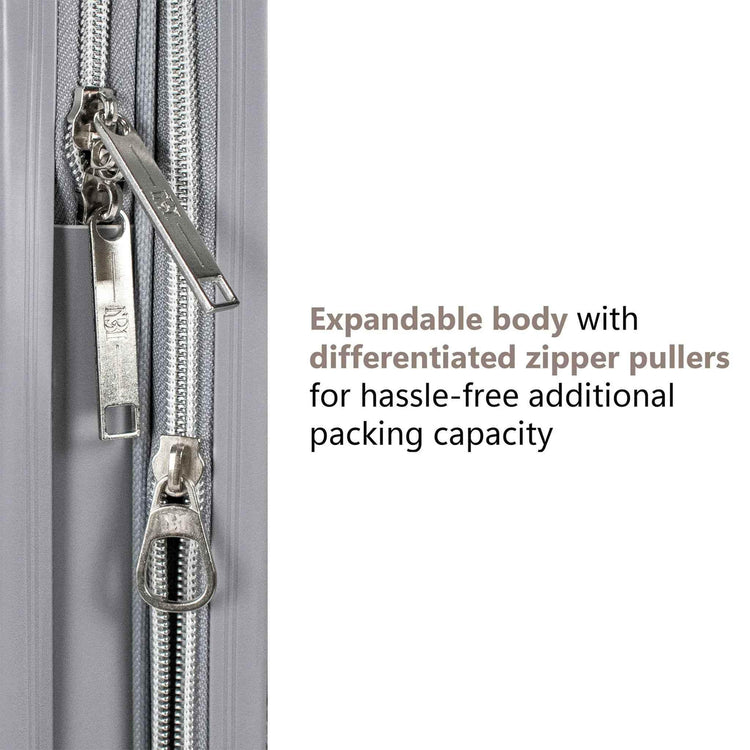 Snakeskin 3 Piece Expandable Classy Luggage Set - GiFTiFY