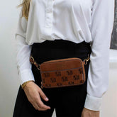 Madalyn Monogram Belt Bag | Crossbody Sling - GiFTiFY