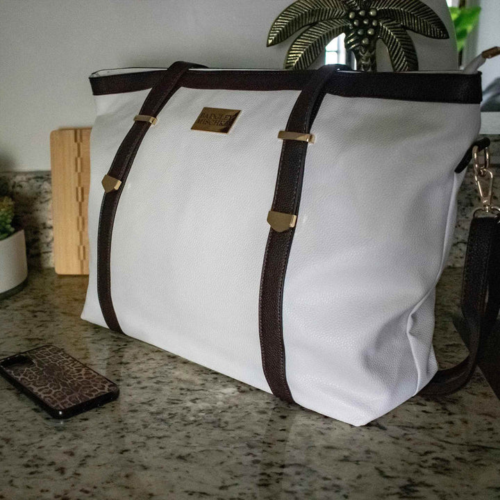 Anna XL Vegan Leather Weekender Duffel Bag - GiFTiFY