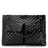Diana Quilted Vegan Leather Weekender Tote Bag