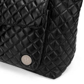 Diana Quilted Vegan Leather Weekender Tote Bag - GiFTiFY