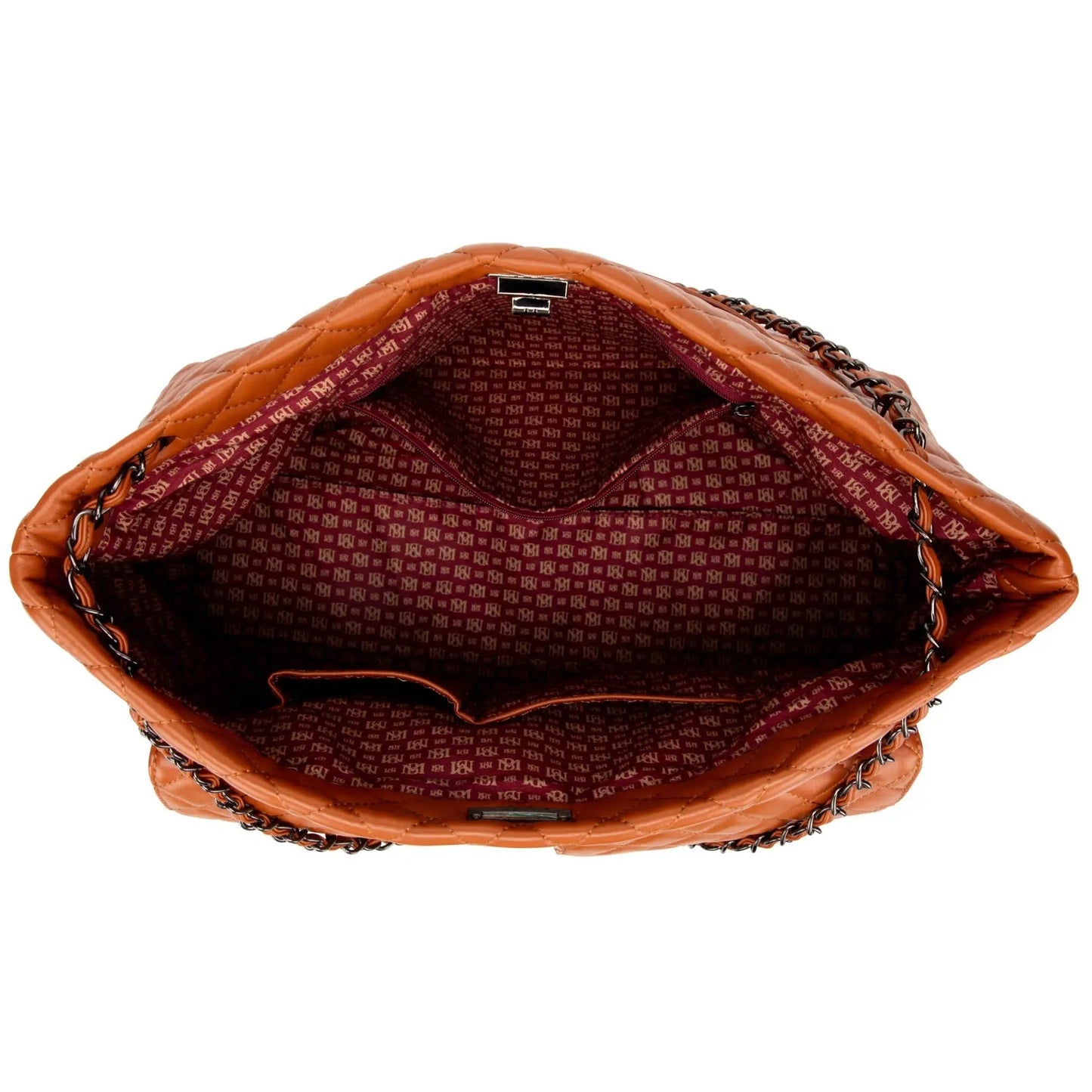 Diana Quilted Vegan Leather Weekender Tote Bag Travellty