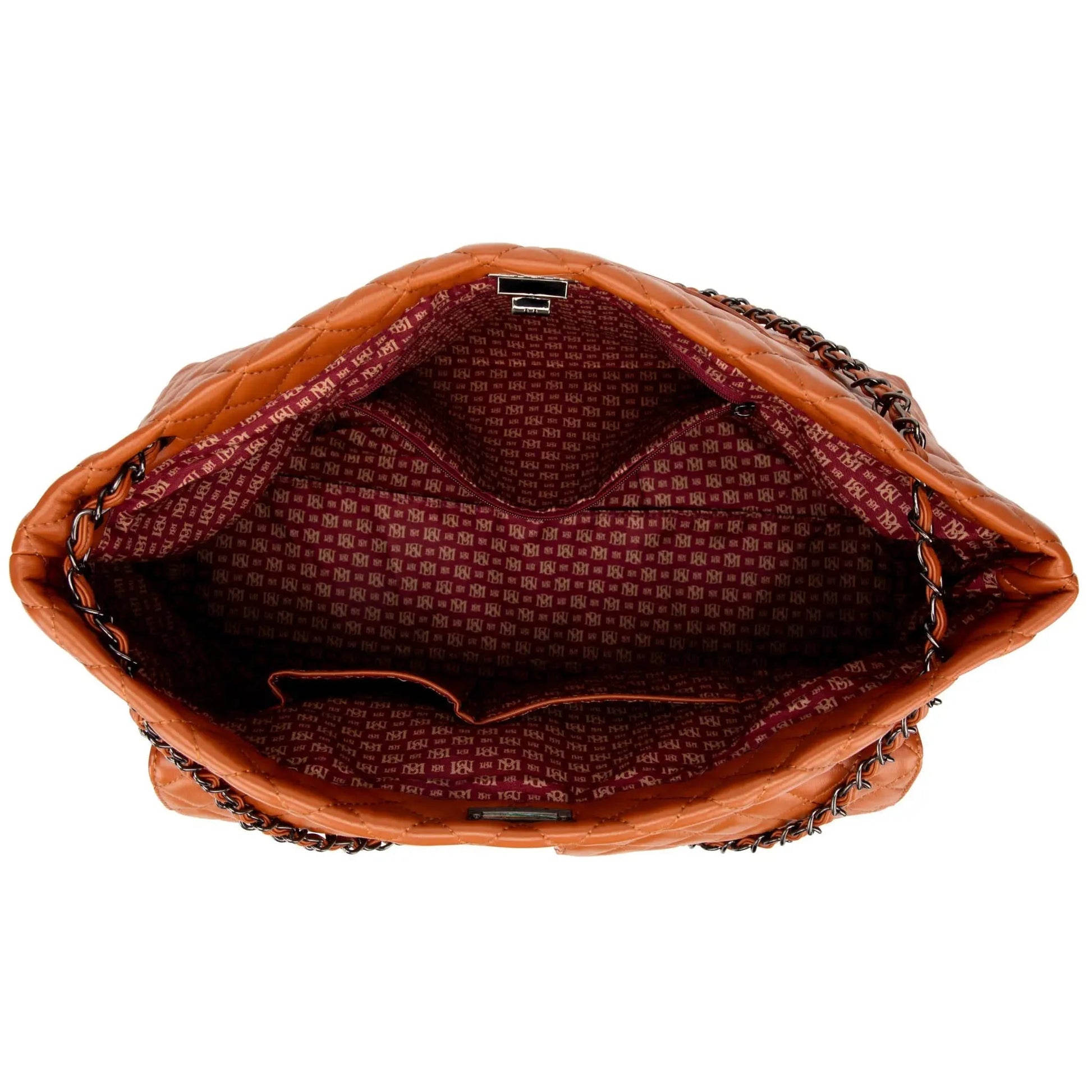 Diana Quilted Vegan Leather Weekender Tote Bag Travellty