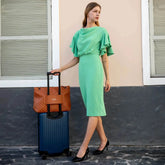 Diana Quilted Vegan Leather Weekender Tote Bag - GiFTiFY