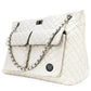 Diana Quilted Vegan Leather Weekender Tote Bag Travellty
