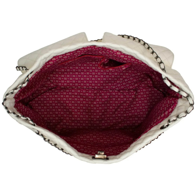 Diana Quilted Vegan Leather Weekender Tote Bag - GiFTiFY