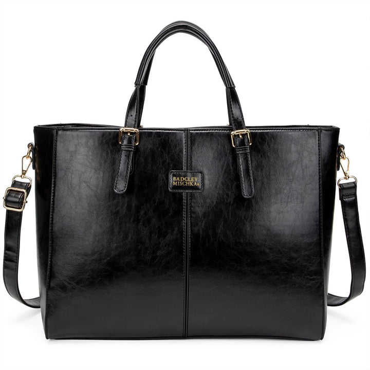 Julia Rustic Vegan Leather Weekender Tote Bag - GiFTiFY