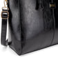 Julia Rustic Vegan Leather Weekender Tote Bag Travellty