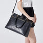 Madalyn Rustic Vegan Leather Weekender Tote Bag Travellty
