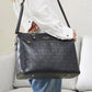 Madalyn Rustic Vegan Leather Weekender Tote Bag Travellty