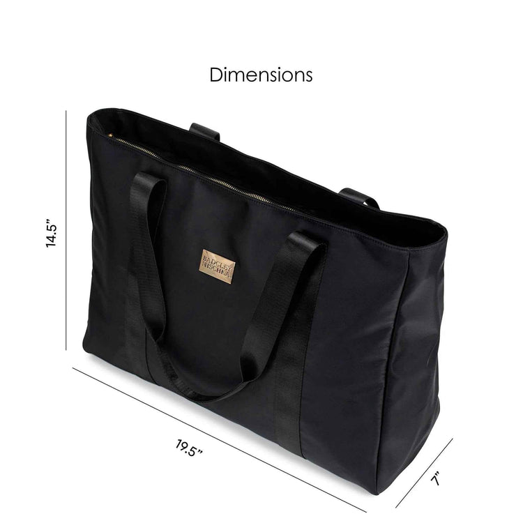 Uncomplicated Nylon Weekender Tote Bag - GiFTiFY