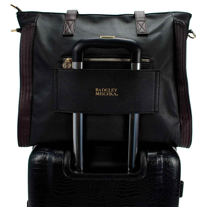 Rose Vegan Leather Weekender Tote Bag - GiFTiFY